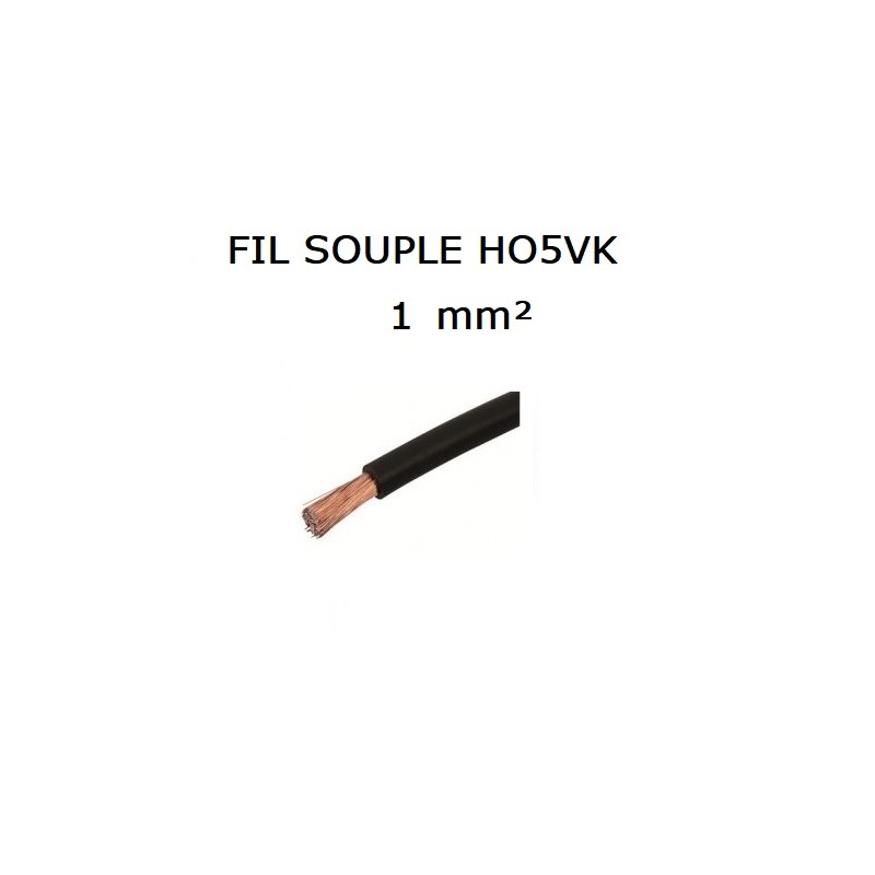 FIL SOUPLE HO5VK 1