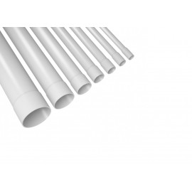 GOULOTTE 130x55 K45 PVC BLANCHE LG 2M (Prix 2 M)