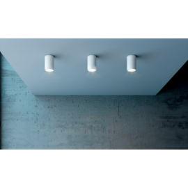 Downlight Intérieur Saillie Plafond Cylindrique Blanc IP54 IK08 CERY application