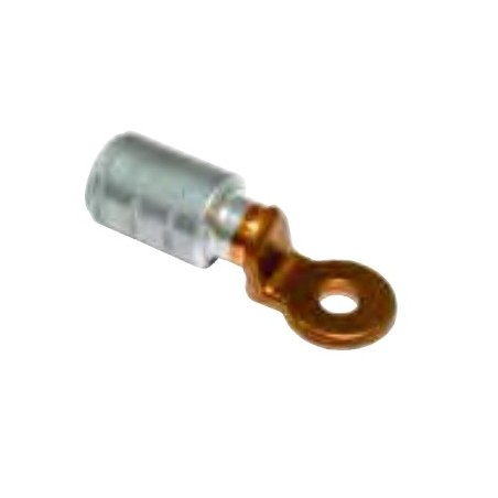 Cosse courte bimetal Aluminium Cuivre section 240 mm2 RETREINT HEXAGONAL