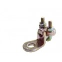 COSSE DROITE BRIDE section 10 a 70 mm2 M12 BRONZE