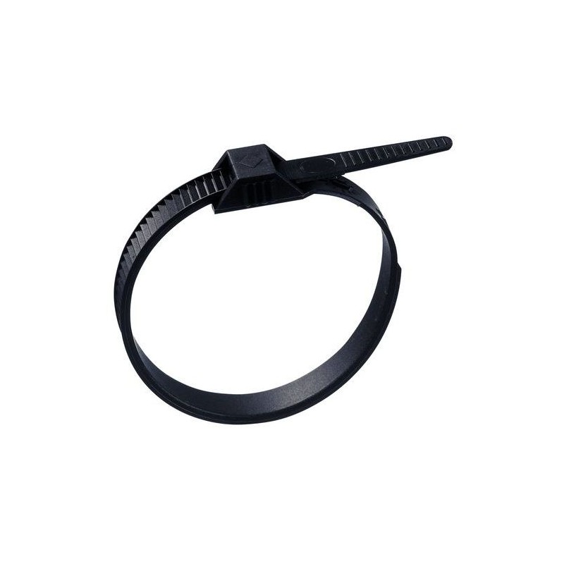collier de serrage cable electrique noir 4.7 x 195 mm