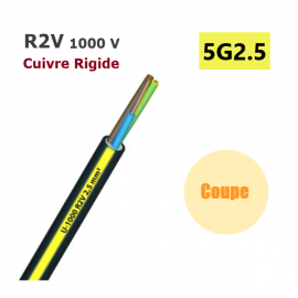 CABLE CUIVRE R2V 4X185