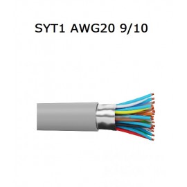 Cable telephonique SYT1 30 paires AWG20 GRIS (30 paires 9/10)