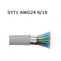 Cable telephonique SYT1 10 paires AWG24 GRIS (10 paires 6/10)