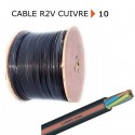 CABLE CUIVRE R2V 5G10