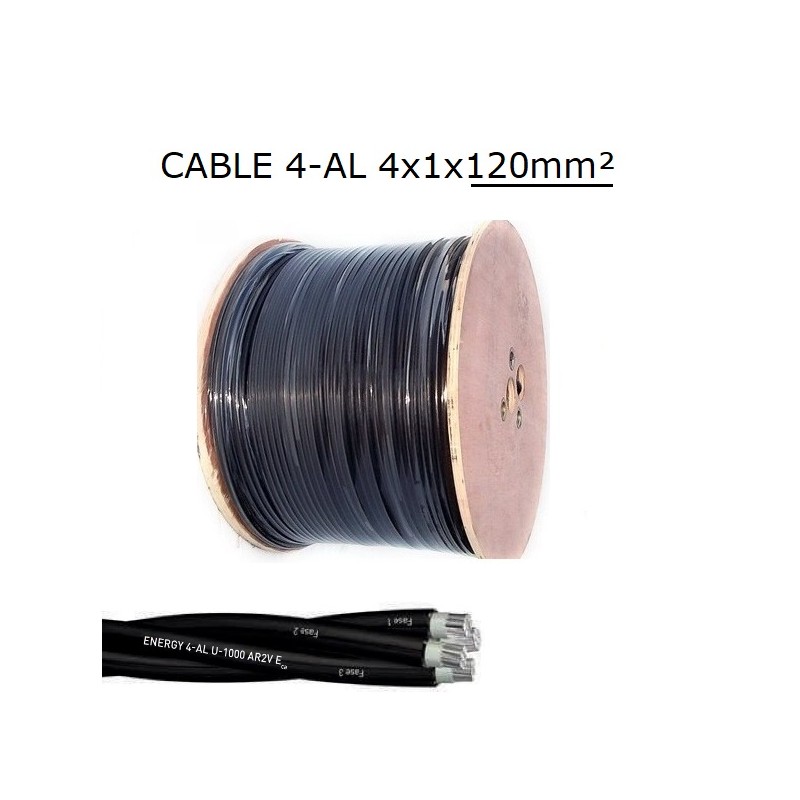 CABLE AL ENERGY 4-AL 4x1x120