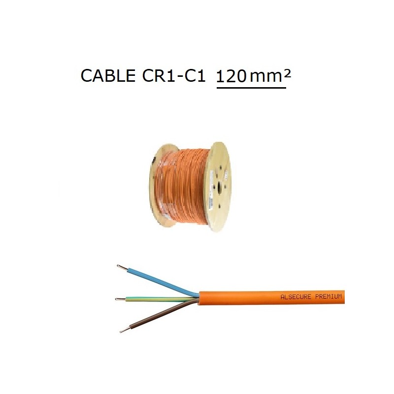 CABLE S.INCENDIE CR1-C1 1X120