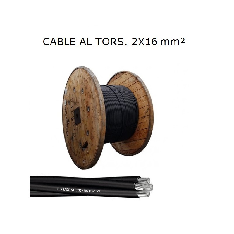 CABLE AL TORS. 2X16