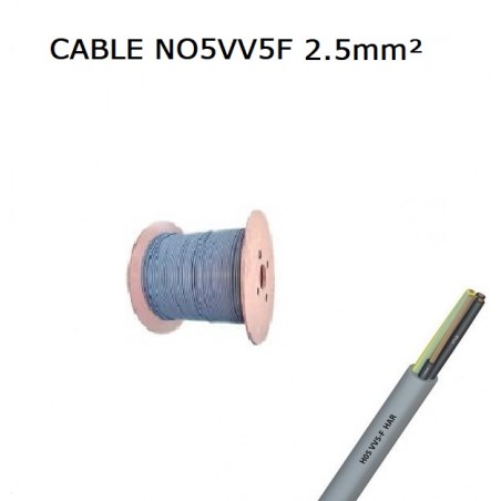 CABLE SOUPLE NO5VV5F 3G2,5