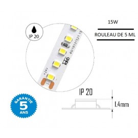 RUBAN LED 24V 15W (Cdt 5 ml) (Prix 5 M)